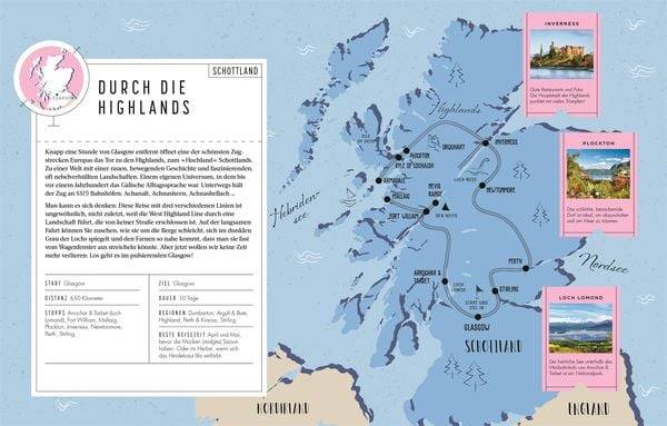 Urlaub mit dem Zug: Nördliches Europa