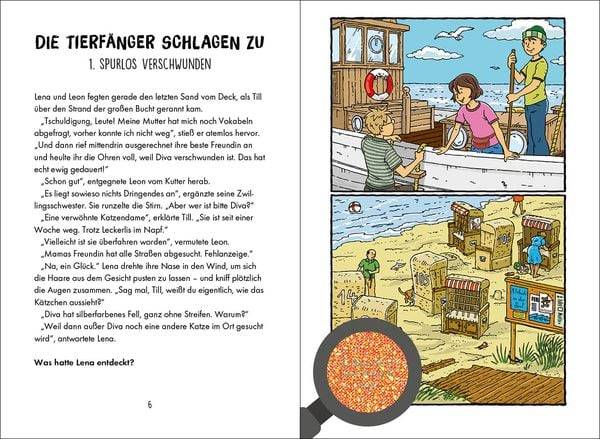 Findest du die Spur? - Die geraubte Perlenkette