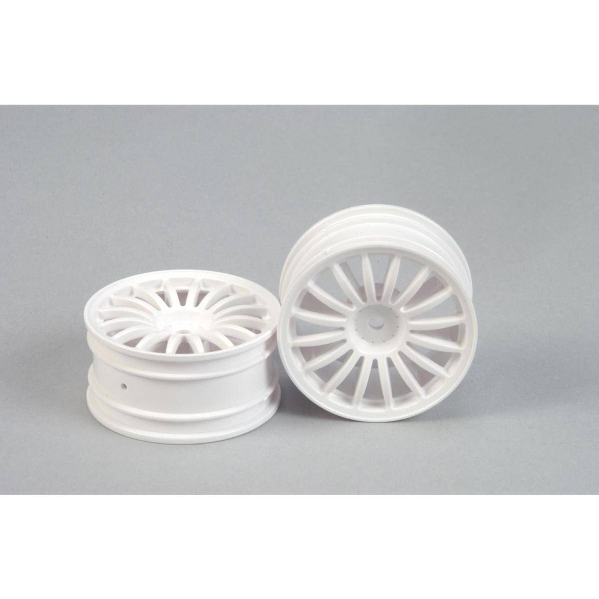 300440087 - 1:10 Felgen (2) 16-Speichen weiss 26mm