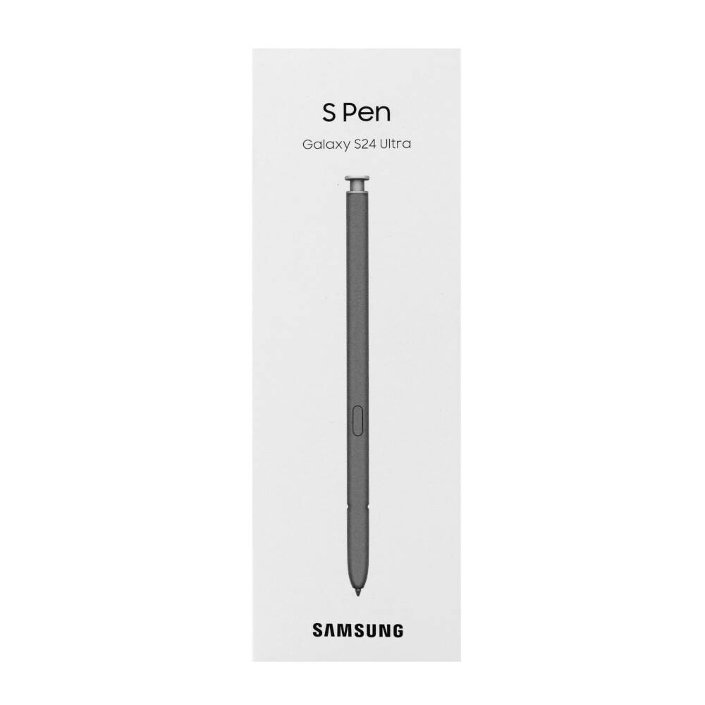 Samsung Galaxy S24 Ultra S Pen auf der Verpackung dargestellt, mit 