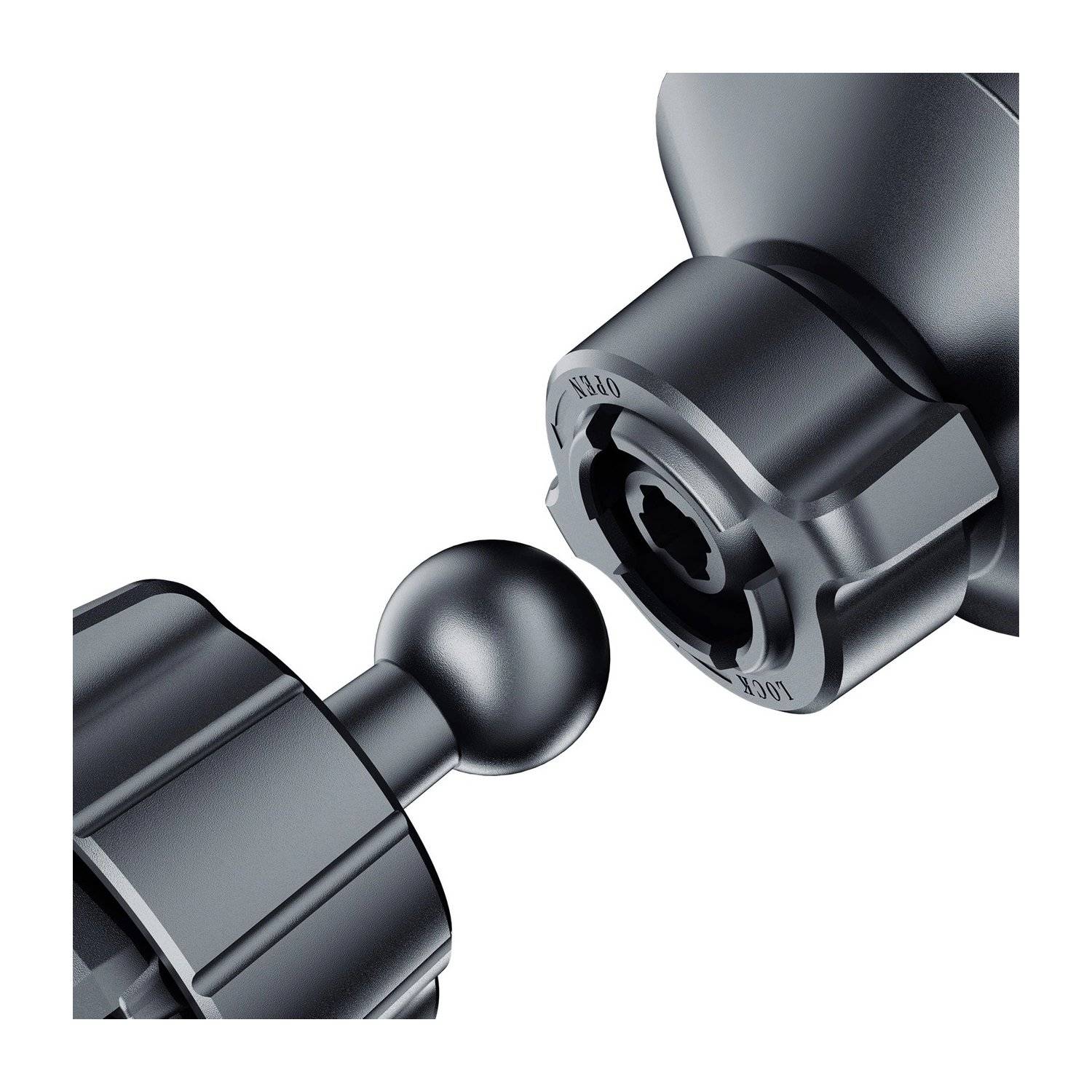 Magnetischer Telefonhalter für das Lüftungsgitter im Auto Dudao F6C+  schwarz