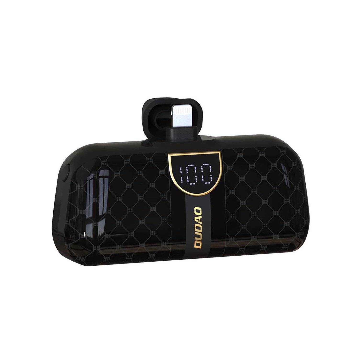 Dudao K20S Mini-Powerbank in Form einer Tasche 5000 mAh - externer Akku - i-Phone Schwarz