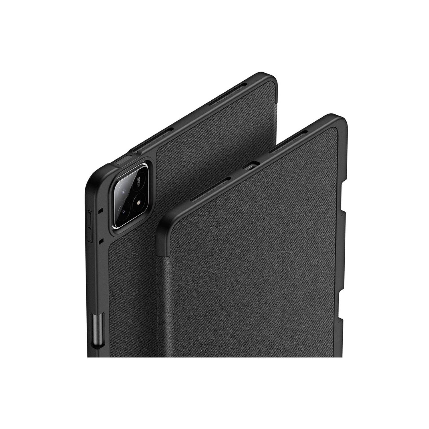 Dux Ducis Domo Klapphülle mit Stifthalter kompatibel mit Xiaomi Pad 6S Pro 12.4 Schwarz