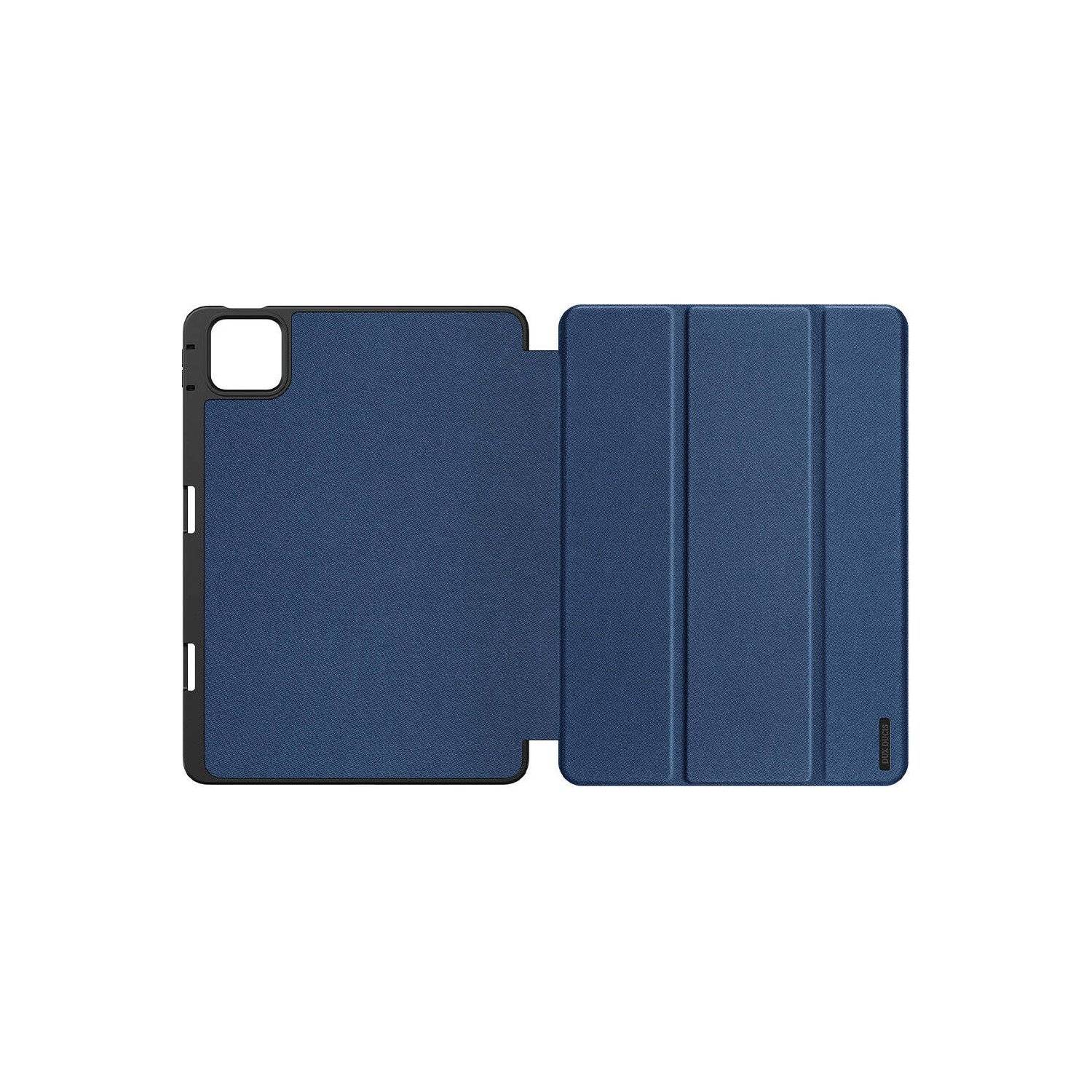 Dux Ducis Domo Klapphülle mit Stifthalter kompatibel mit Xiaomi Pad 6S Pro 12.4 Blau