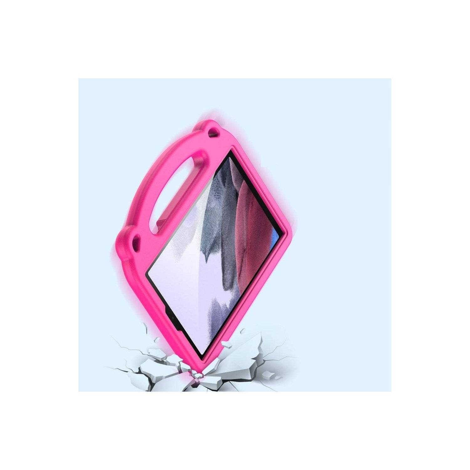 Dux Ducis Panda Armor Tablet Tasche Gehäuse für Samsung Galaxy Tab A9 8.7" für Kinder, Standfunktion EVA Pink