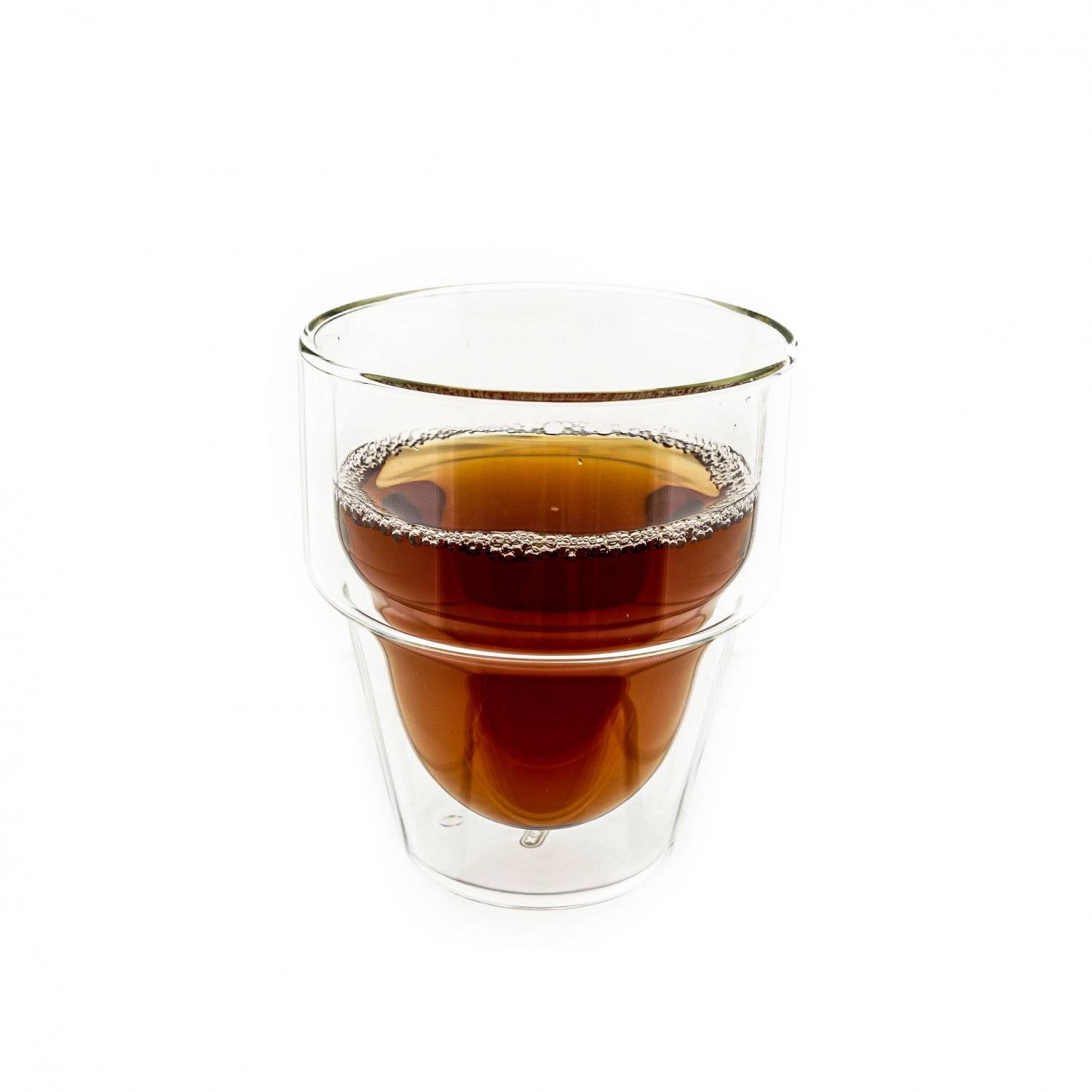 Mulex 2 Tlg. Gläser Set 350 ml Borosilikatglas für Eiskaffee, Tee, Saft Hitzebeständig