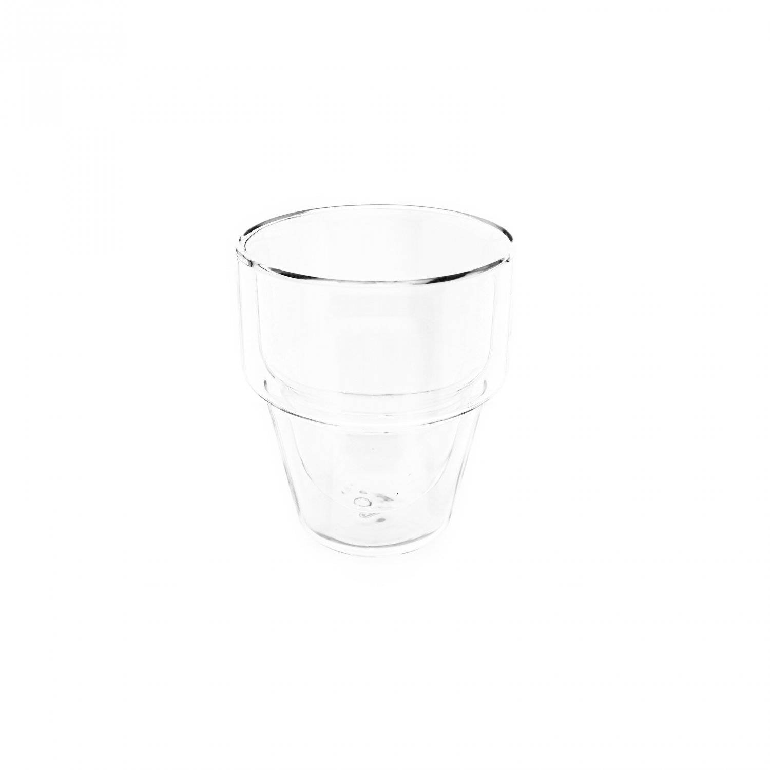 Mulex Dopplewandglas Hitzebeständig 250 ml für Latte Macchiato Tee Kaffee 8 Teilig