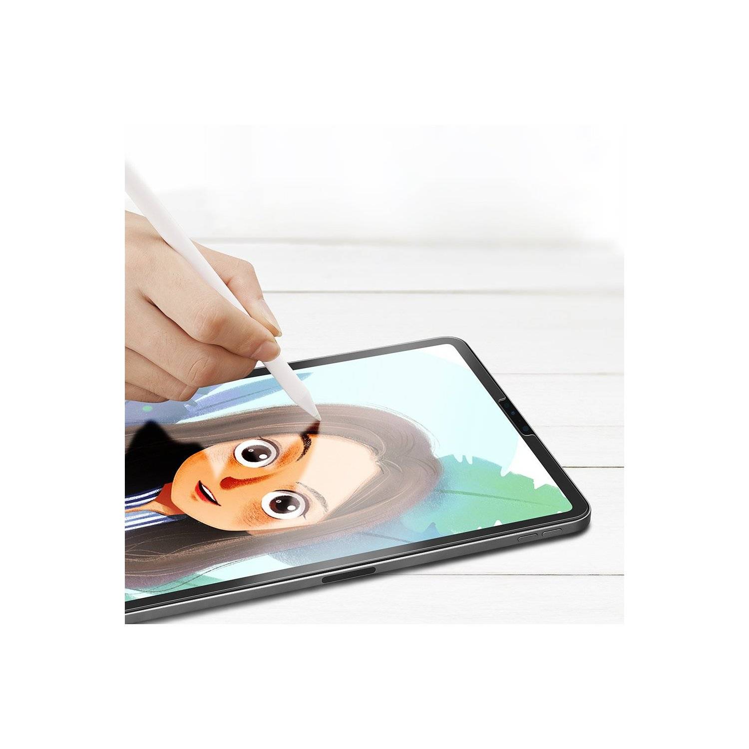 Matte Papier Schutzfolie Displayschutz zum Zeichnen Schreiben PET Folie kompatibel mit Samsung Galaxy Tab S9 FE