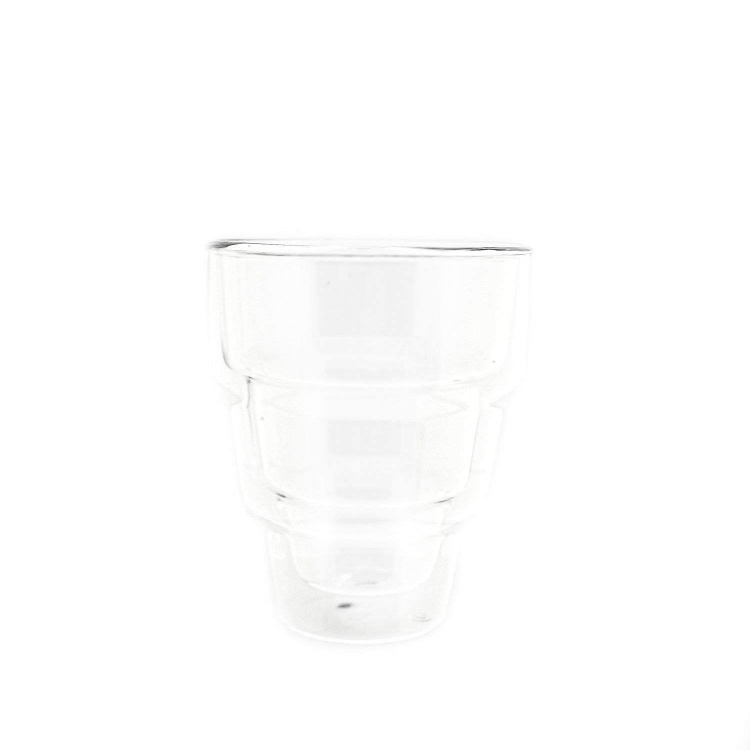 Mulex Gläser-Set Dopplewandglas Hitzebeständig für Säfte, Tee, Kaffee - 250 ml 2 Teilig