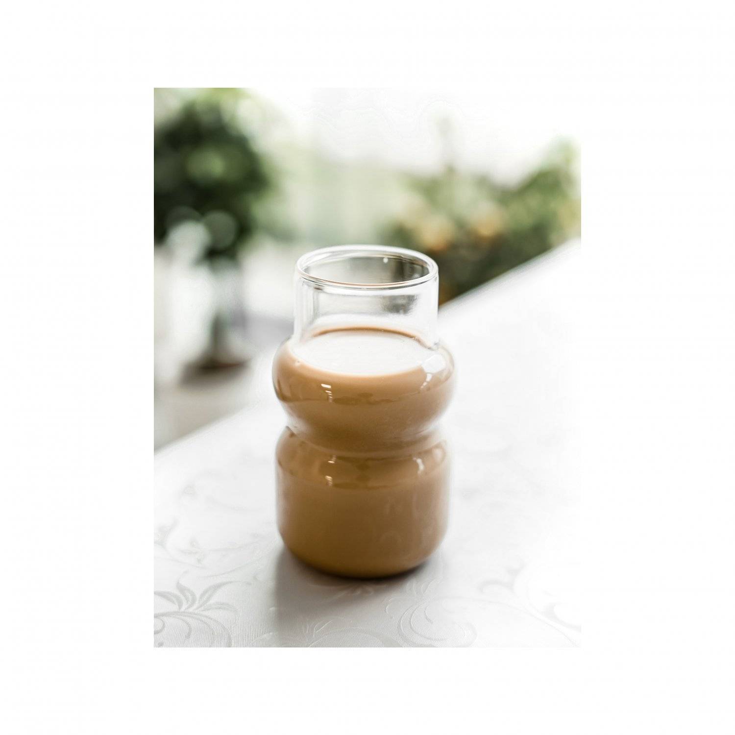 Mulex 2 Tlg. Wave Style Gläser-Set transparent Hitzebeständig für Kalt- und Warmgetränke