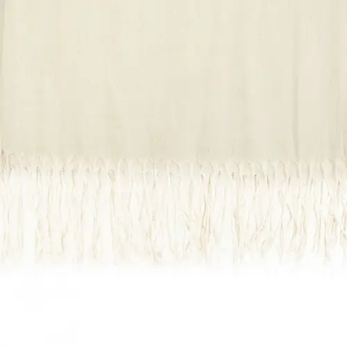 Pashmina Schal 165x70 cm elegantes Modeaccesiore Halstuch Kopfbedeckung Weich und Luftig Cremeweiß Pashmina Schal 165x70 cm elegantes Modeaccesiore Halstuch Kopfbedeckung Weich und Luftig Cremeweiß