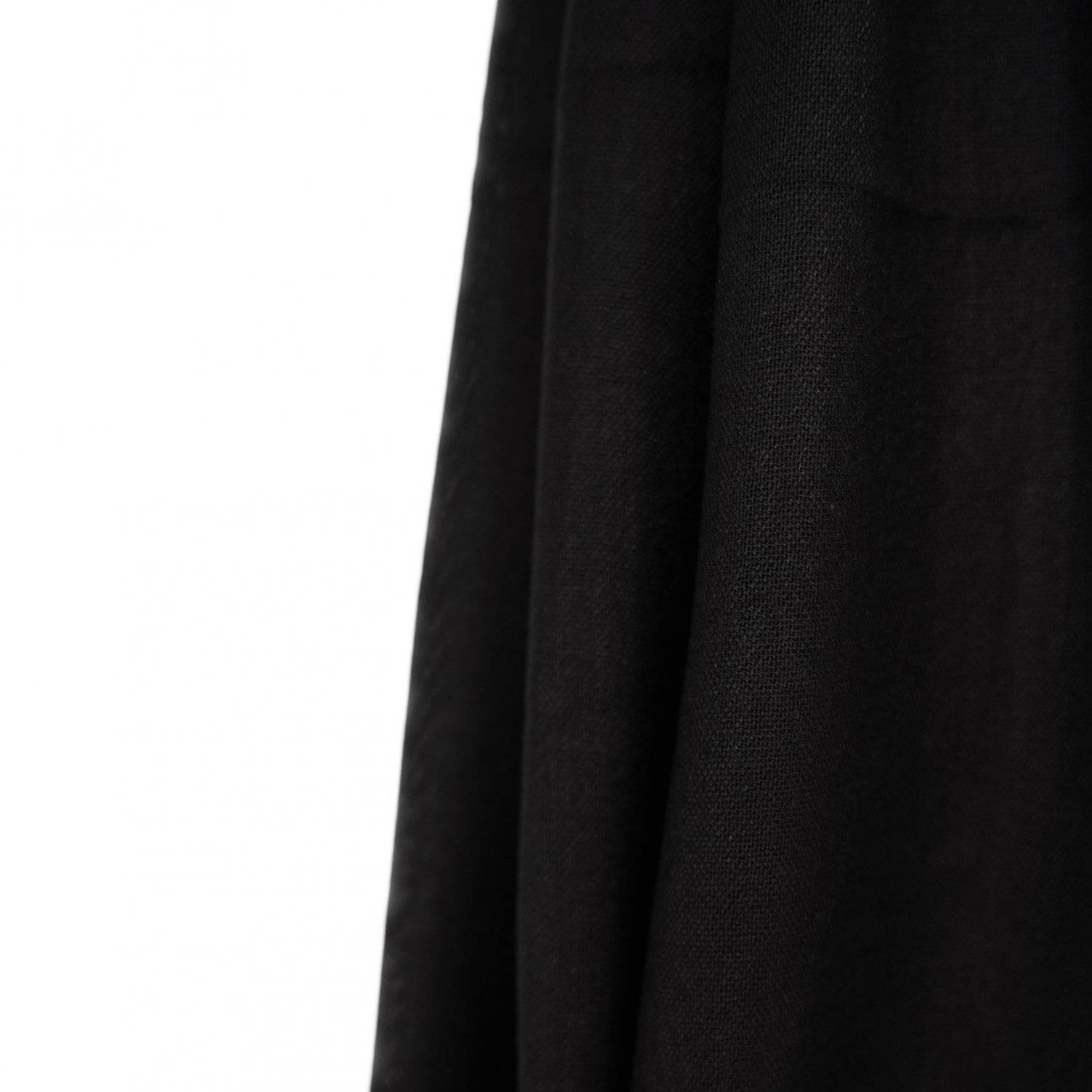 Pashmina Schal 165x70 cm elegantes Modeaccesiore Halstuch Kopfbedeckung Weich und Luftig Schwarz