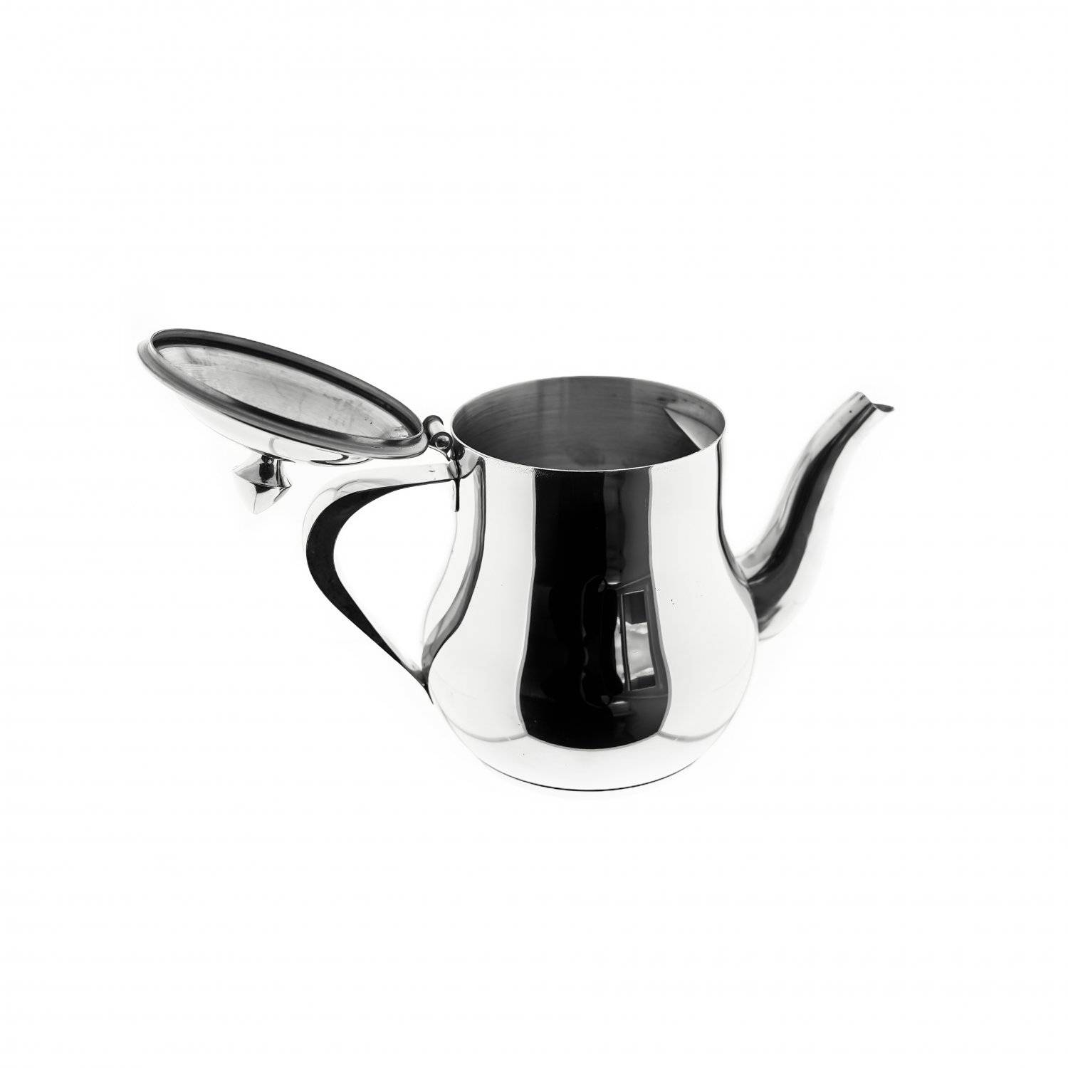 Sunay Teekocher aus hochwertigem Edelstahl in Silber geeignet für alle Herdarten 48 oz