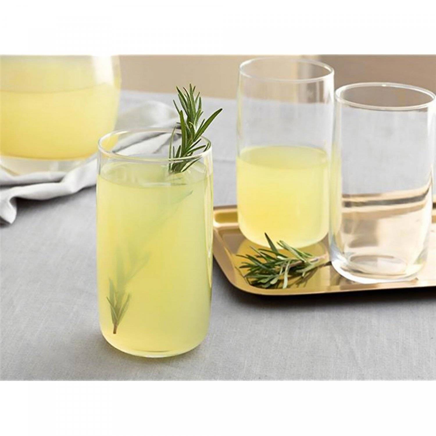 Pasabahce Iconic 3 Teiliges Gläser-Set Wassergläser Longdrinkgläser Transparent 365 ml