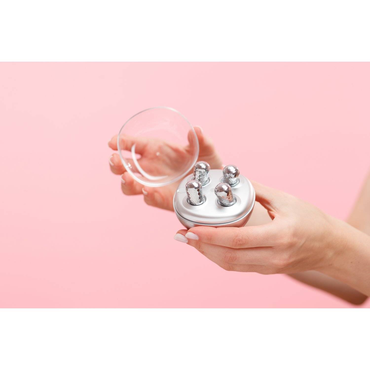 Hautstraffung Gesichtsmassagegerät Garett Beauty Pretty Face silber