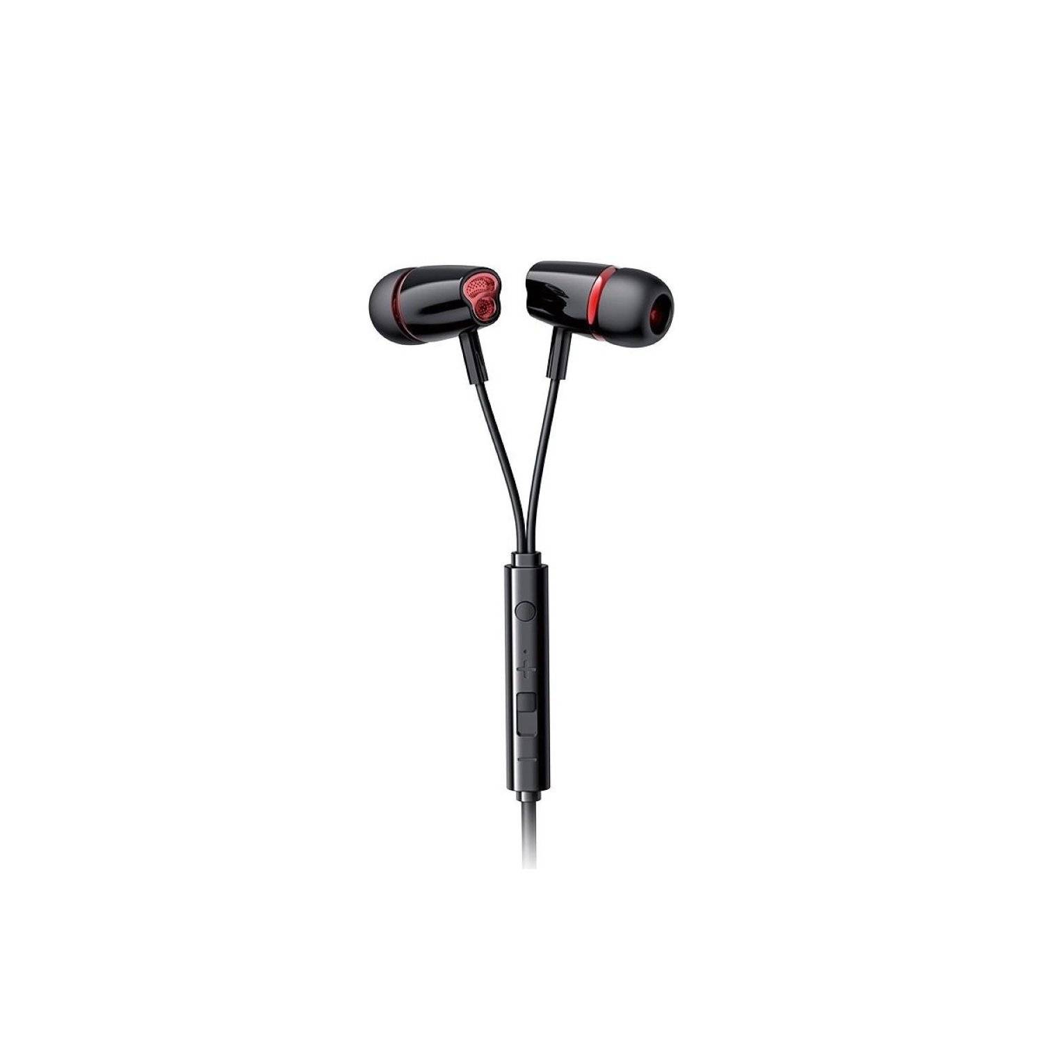 Joyroom In-Ear-Kopfhörer 3,5 mm Miniklinke mit Fernbedienung und Mikrofon schwarz