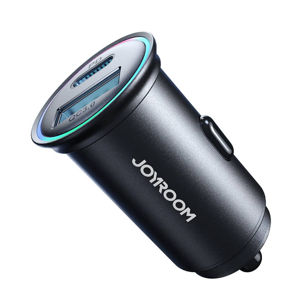 Joyroom JR-CCN04 Kfz-Ladegerät, USB-C (PD 30W) & USB-A (QC 3.0 30W), 60W Gesamtleistung