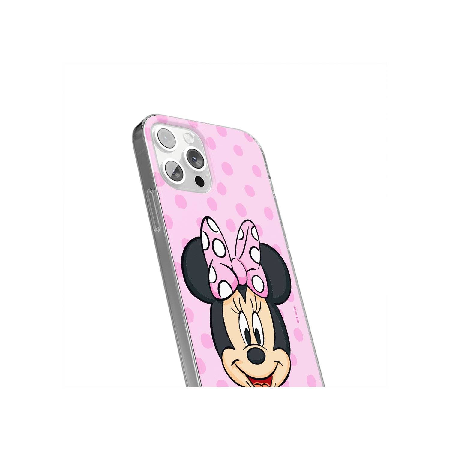 Handyhülle Minnie 057 Disney Full Print Pink kompatibel mit Samsung Galaxy S24