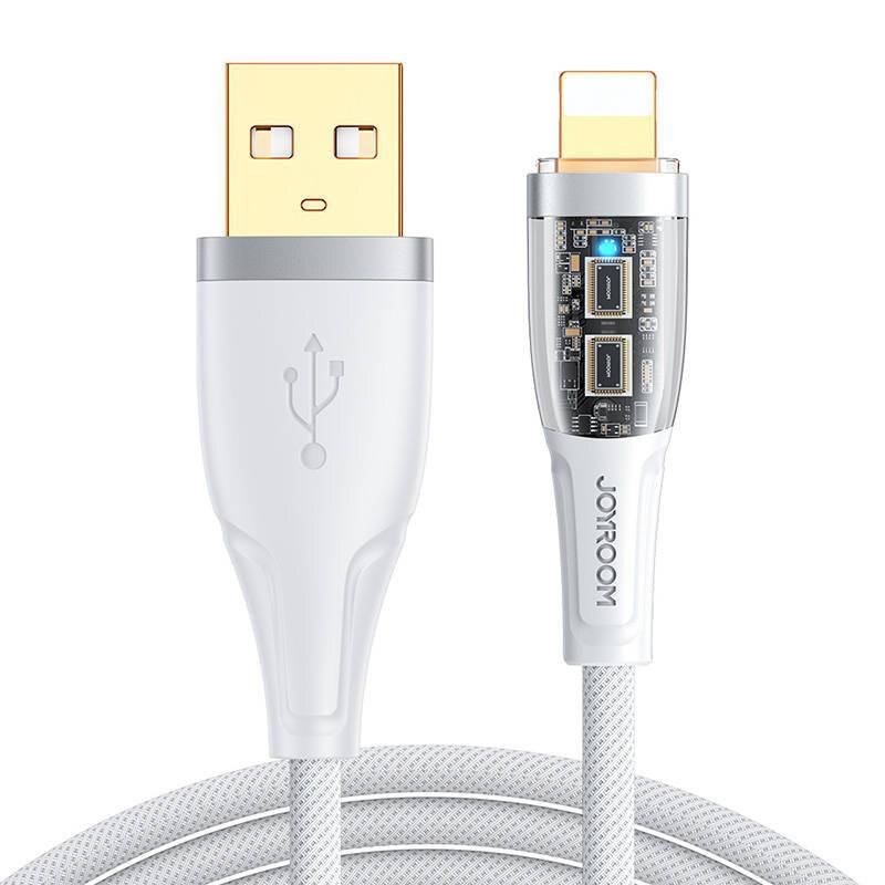 Joyroom Lightning-Kabel S-UL012A3, USB-A auf Lightning, 2,4A, 1,2m, Weiß