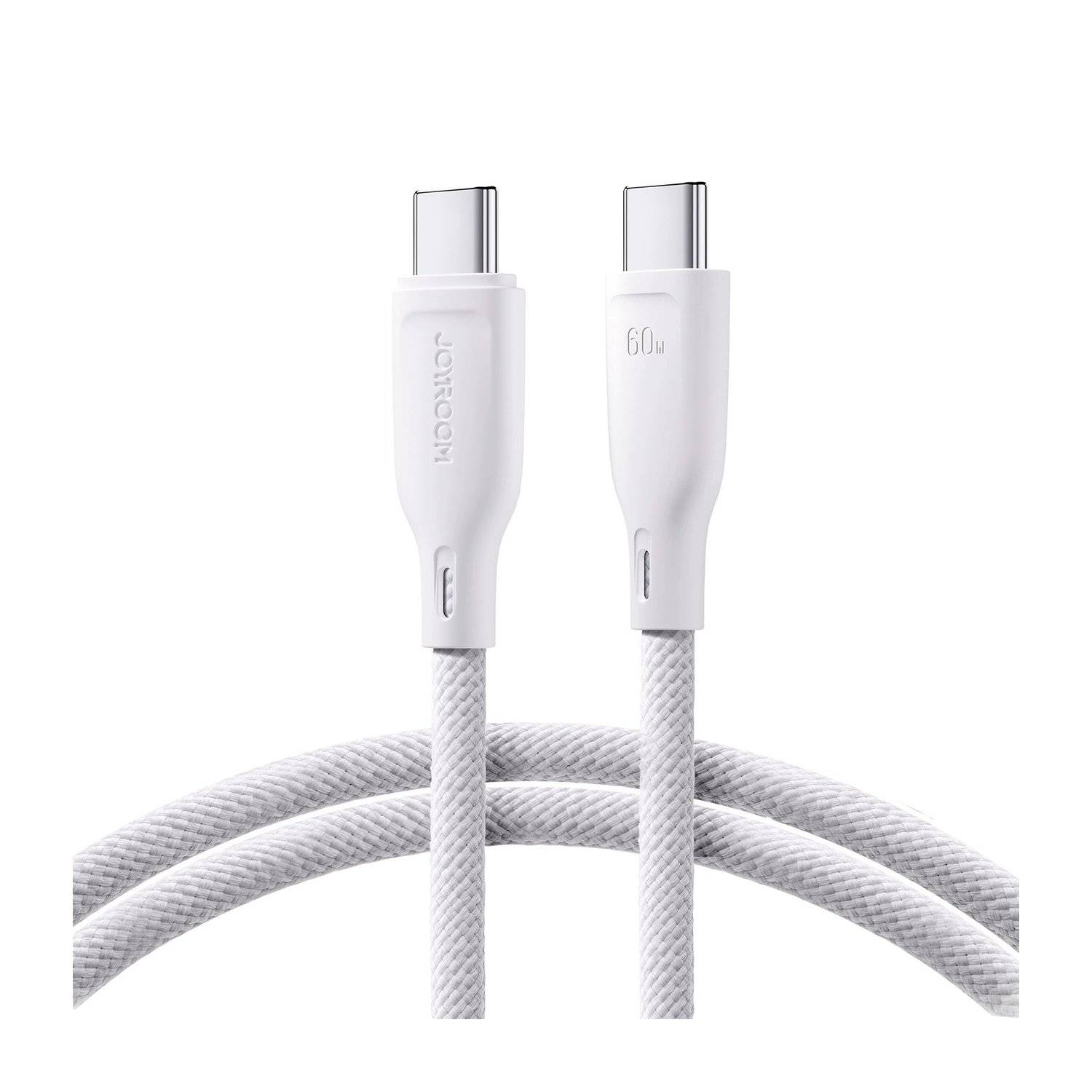 Daten-Kabel Joyroom SA34-CC3 USB-C  USB-C PD-Kabel 60 W 480 Mbit/s 1 m  Weiß Ladekabel
