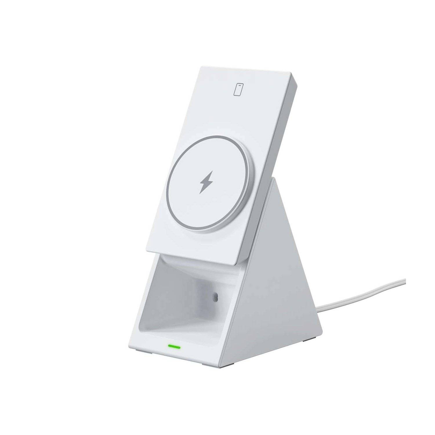 Ladestation - Ladegerät - Choetech T600 15W 3in1 Induktionsladestation  Weiß