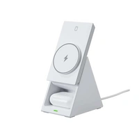 Ladestation - Ladegerät - Choetech T600 15W 3in1 Induktionsladestation  Weiß Ladestation - Ladegerät - Choetech T600 15W 3in1 Induktionsladestation  Weiß