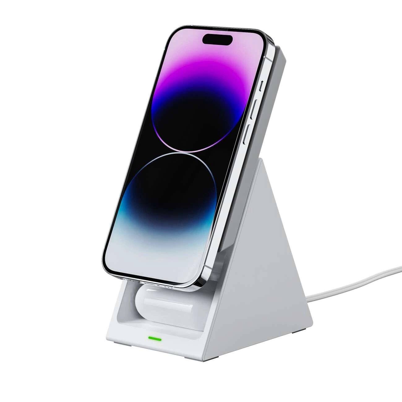 Choetech T600 3in1 Induktionsladestation, 15W, für Smartphone, Smartwatch & Kopfhörer
