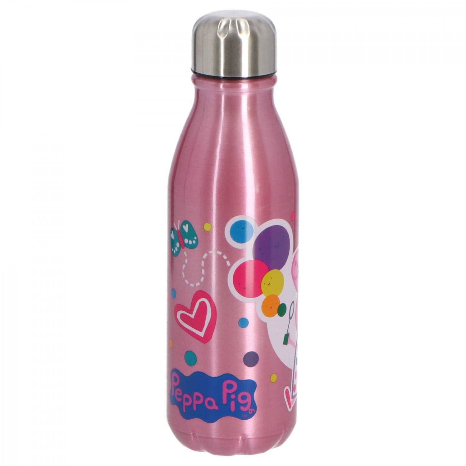 Peppa Pig Aluminiumflasche Wasserflasche 600ml: Perfekt für kleine Fans großer Abenteuer