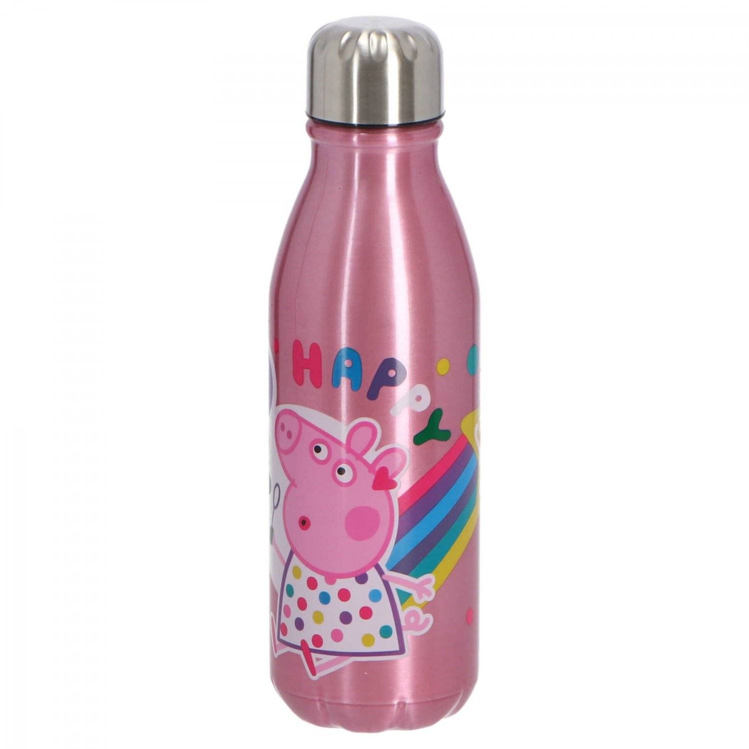 Peppa Pig Aluminiumflasche Wasserflasche 600ml: Perfekt für kleine Fans großer Abenteuer