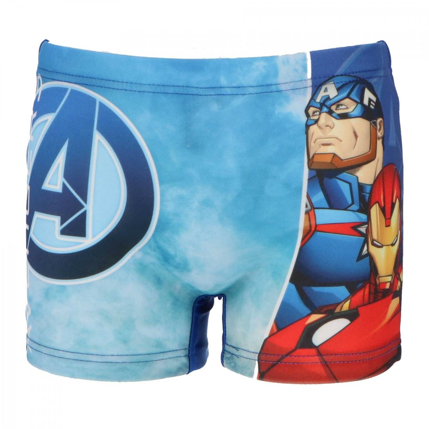 Avengers Badehose Schwimmboxer Badeshorts für Jungen: Mit Stil ins Wasser Blau 3/4 Jahre