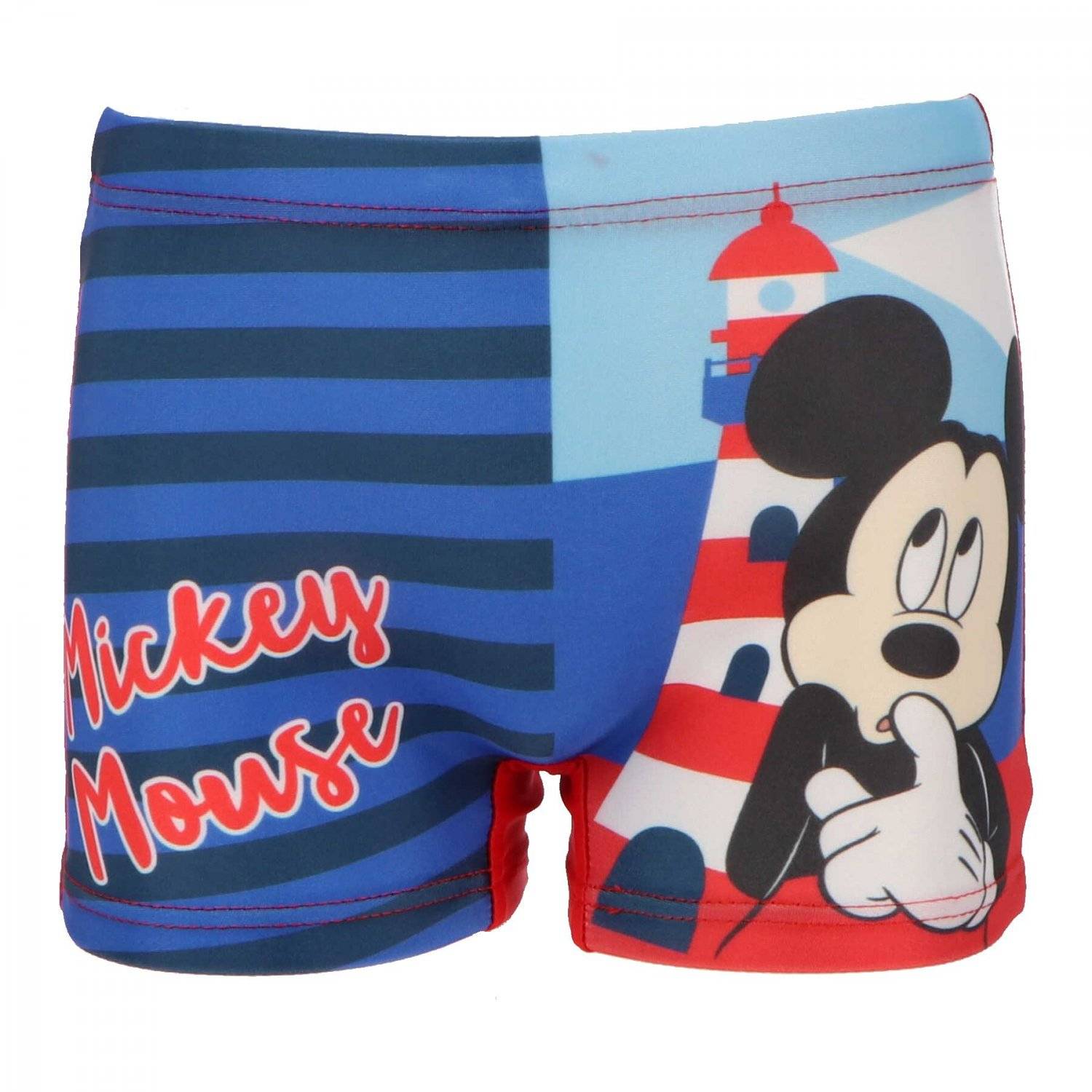 Mickey Mouse Schwimmboxer Badehose Shorts für Jungen: Komfortabel und langlebig Rot 2/3 Jahre