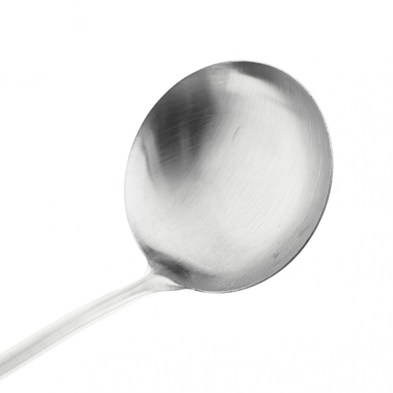 Almina Schöpfkelle ideal zum servieren aus Edelstahl Hitzebeständig Silber