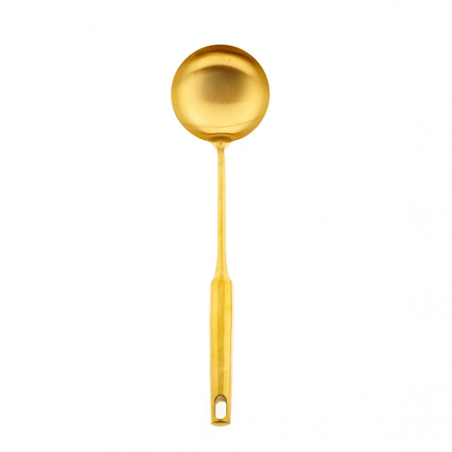 Almina Schöpfkelle ideal zum servieren aus Edelstahl Hitzebeständig Gold