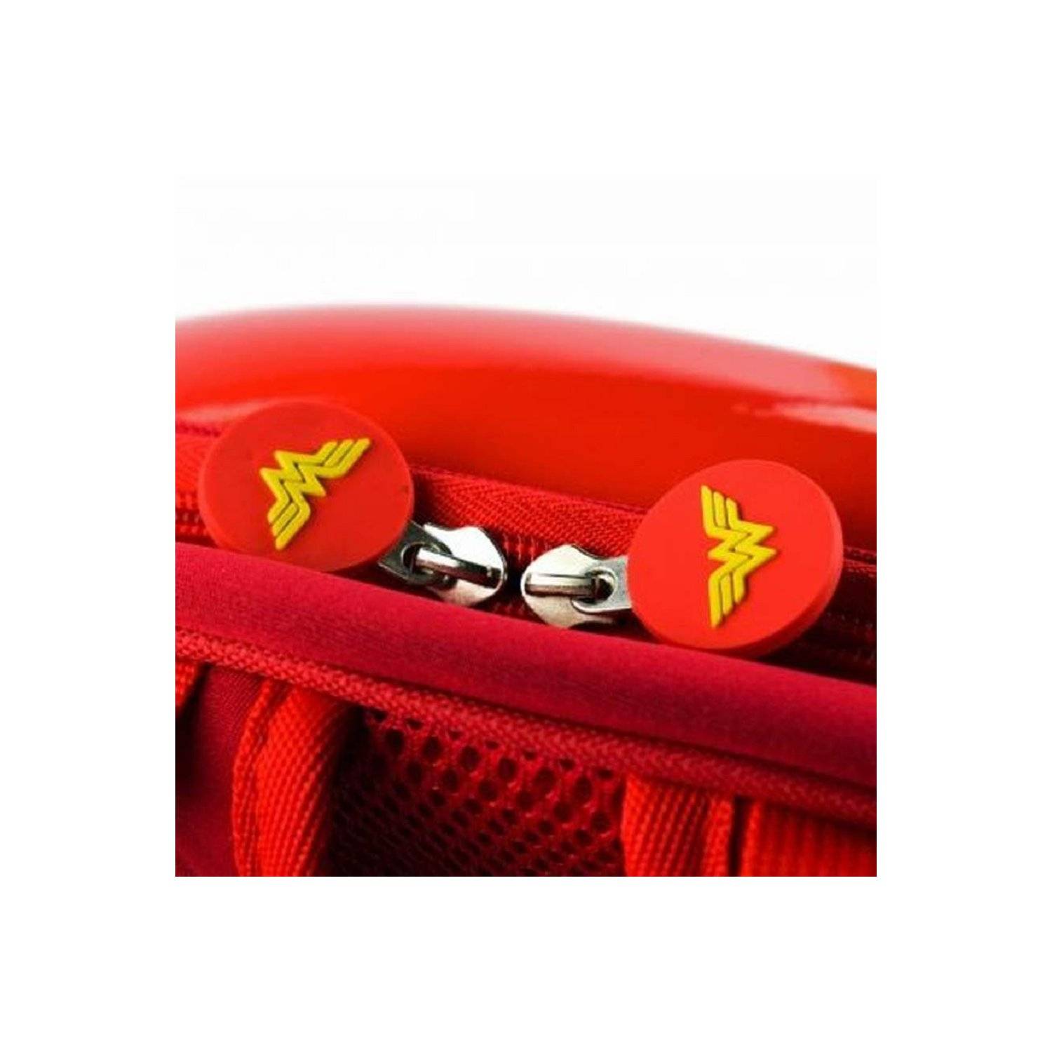 Wonder Woman CAPPE Kinder Schultasche - DC Justice League Reisetasche - Ergonomischer Rucksack für Kinder ab 3 Jahren