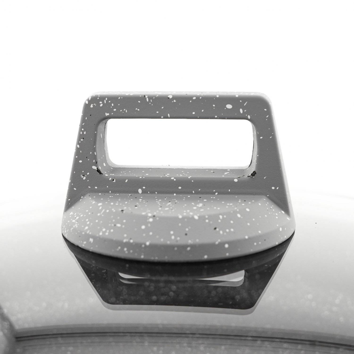 Almina Kochtöpfe in Grau Aluminium-Druckguss mit Antihaftbeschichtung 4,3L