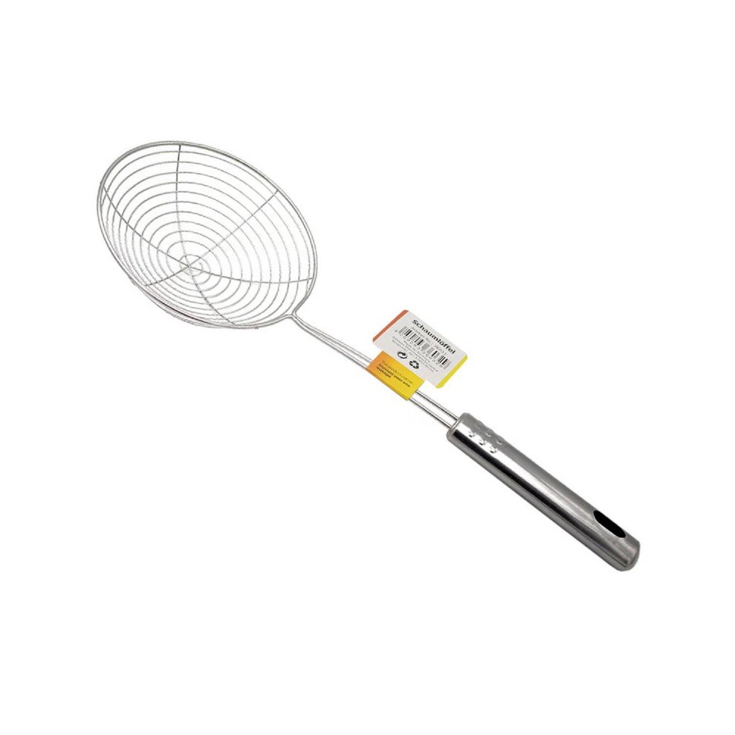 Edelstahl Küchenutensilien Edelstahl Schaumlöffel Ø 14cm spülmaschinengeeignet
