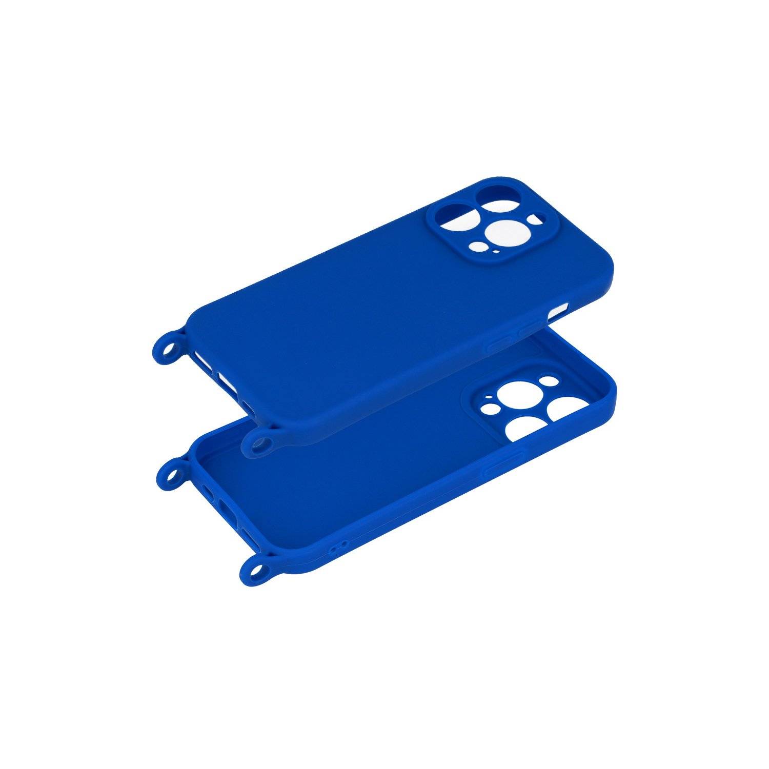 Handy Hülle Umhängehülle kompatibel mit Iphone 15 Design 2 Blau