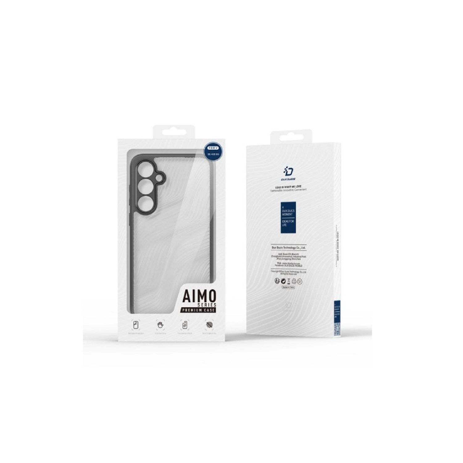 Aimo Hülle kompatibel mit Samsung Galaxy S23 FE Schwarz