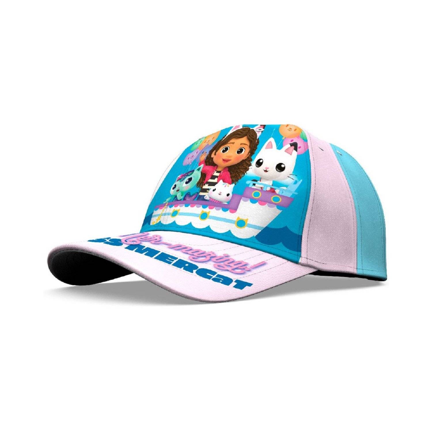 Kappe Mütze Kopfbedeckung Stilvoller Sonnenschutz für kleine Abenteurer 52 cm Rosa