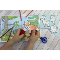 Wir basteln! - Malen, Ausschneiden, Kleben - Tiere Wir basteln! - Malen, Ausschneiden, Kleben - Tiere