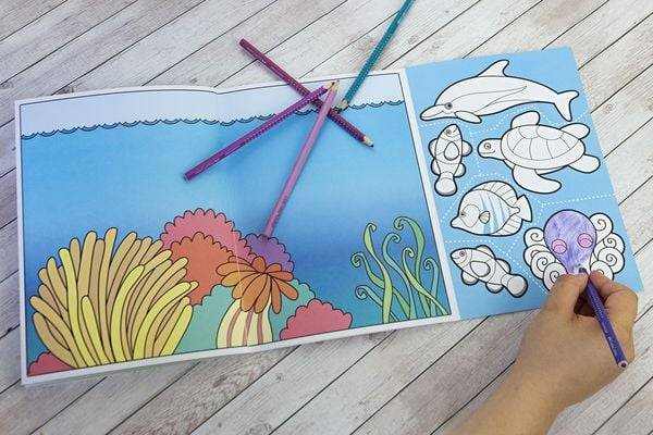 Wir basteln! - Malen, Ausschneiden, Kleben - Tiere