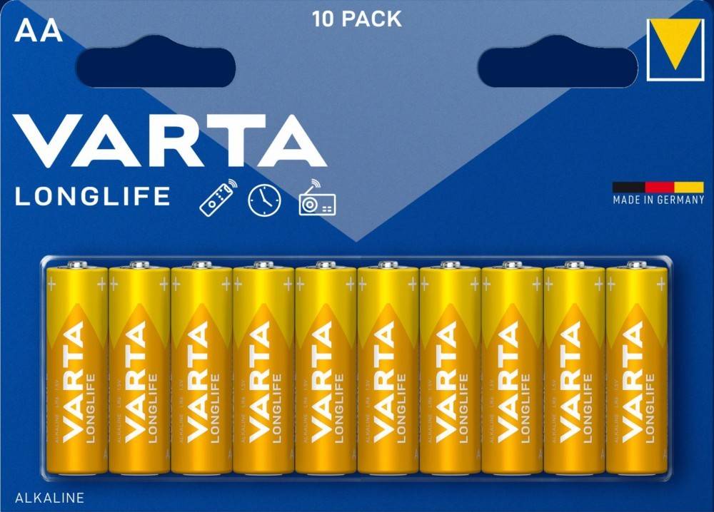 Varta Cons.Varta Batterie AA LONGLIFE 04106 Bli 10