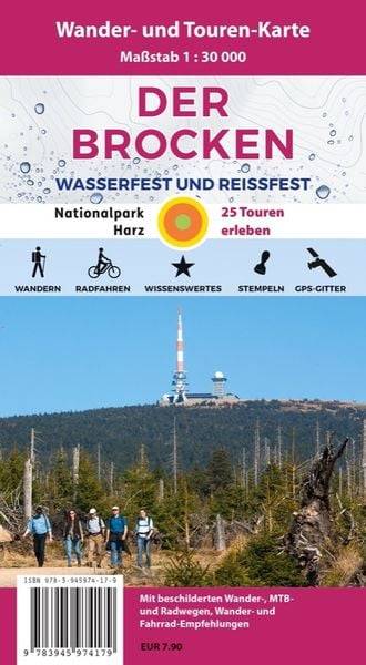 Der Brocken 1:30 000