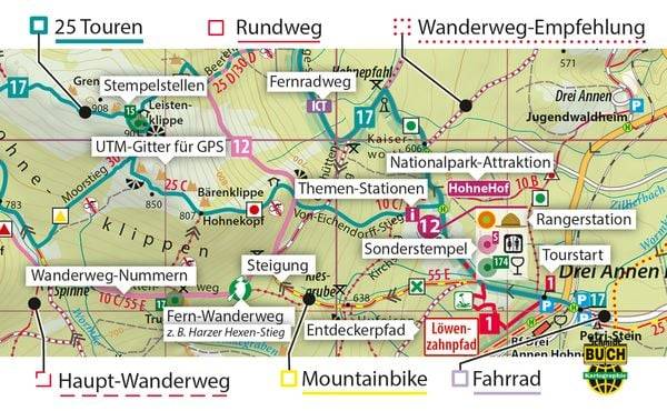 Der Brocken 1:30 000