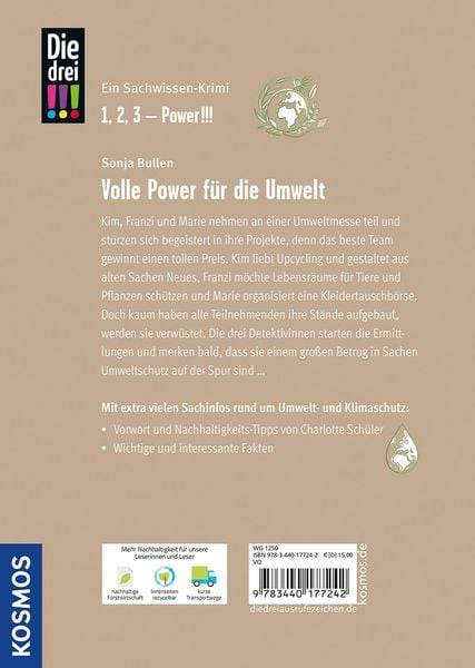 Die drei !!!, Volle Power für die Umwelt