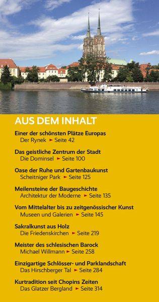 TRESCHER Reiseführer Breslau und Niederschlesien