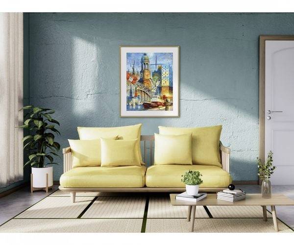 Schipper 609130891 - Malen nach Zahlen, Hamburg, meine Perle, 40x50cm