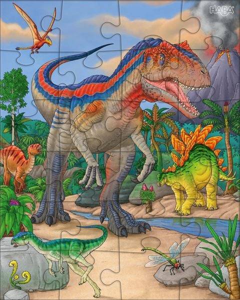 HABA - Puzzles Dinosaurier