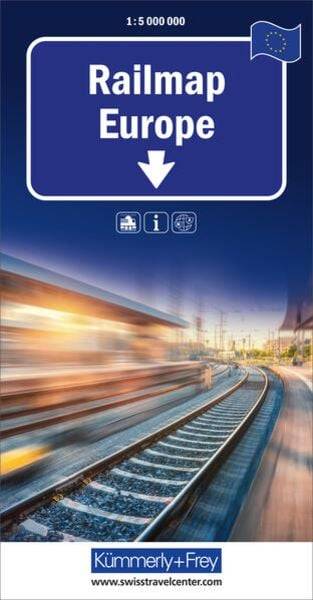 Railmap Europe 1:5Mio.