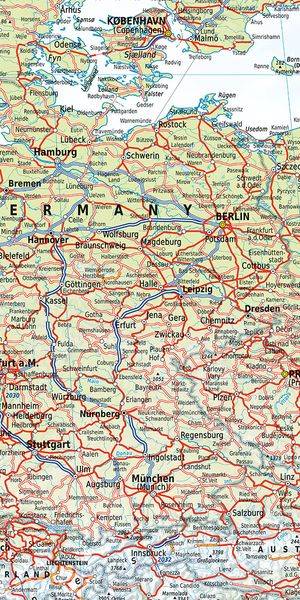 Railmap Europe 1:5Mio.